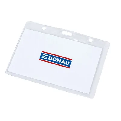 Identyfikator Donau Otwór Z Boku Miękki Transparentny