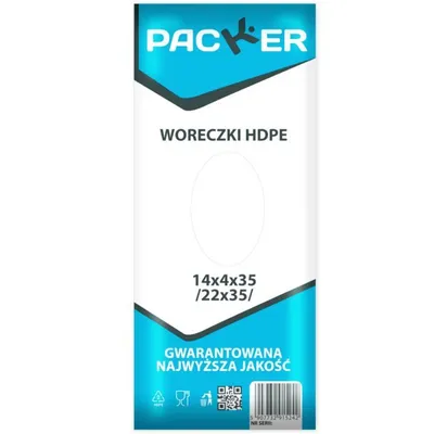 Woreczki HDPE 14/4/35 (D) /Packer