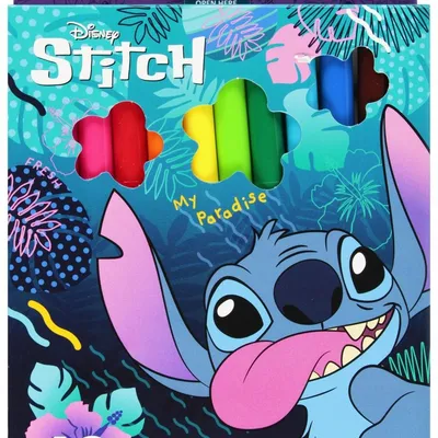 Flamastry 12kol Disney Stitch