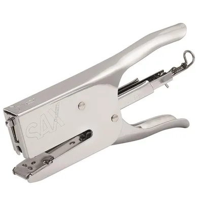 Zszywacz Saxdesign 630 Zszywa Do 40 Kartek Na Płasko Srebrny