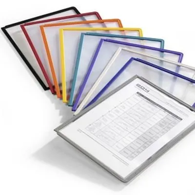 Panele Informacyjne Sherpa A4 5szt. Mix Kolorów /Durable 560600