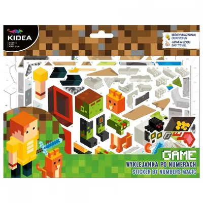 Wyklejanka Po Numerach Game /Kidea