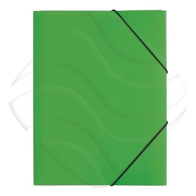 Teczka na Gumkę A4 PP Trend Zielona /Pagna 2161305