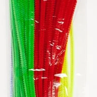 Ozdoba dekoracyjna Druciki powlekane mix kolorów /Craft With Fun 327020