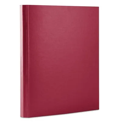 Teczka Skrzydł. A4 40mm Rzep Bordowa /Office Products