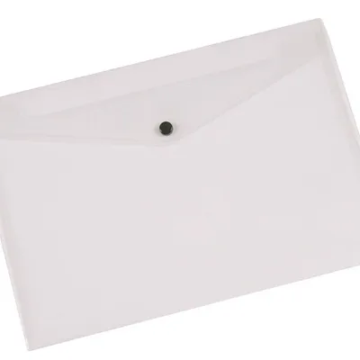 Teczka Kopertowa Q-Connect Zatrzask PP A3 172 mikr. Transparentna