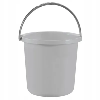 Wiadro 10L Essentials Szare / Curver 241740