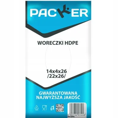 Woreczki HDPE 14/4/26 (D) /Packer