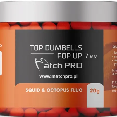 Kulki proteinowe MatchPro Top Dumbells Pop Up