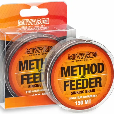 Tonąca plecionka Mivardi Method and Feeder