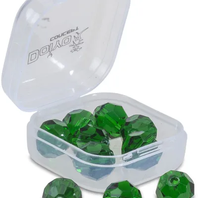 Szklane koraliki oczy Doiyo S zuki Faceted Glass Beads