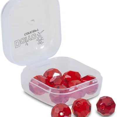 Szklane koraliki oczy Doiyo S zuki Faceted Glass Beads