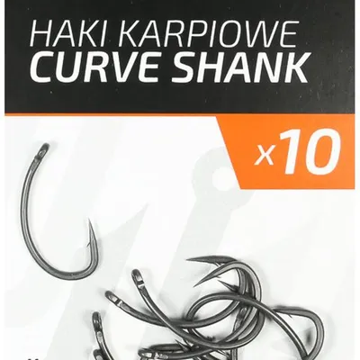 Teflonowe haki karpiowe Undercarp Curve Shank