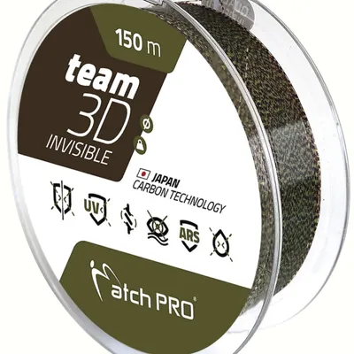 Żyłka MatchPro Team 3D Invisible