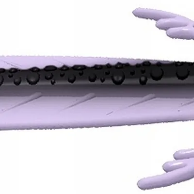 Przynęta gumowa Libra Frog Tadpole Tail