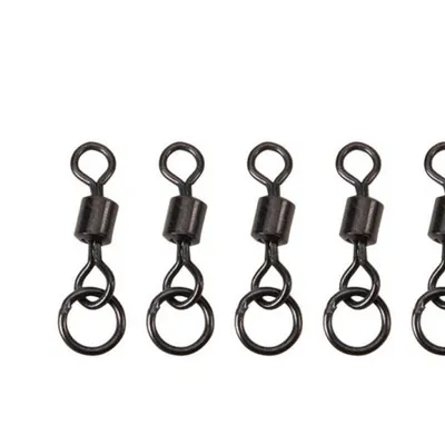 Zestaw końcowy Anaconda 360° Flex Ring Swivel Saftey Clip Power Pack 5 Kits
