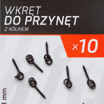 Wkręt do przynęt z kółkiem Undercarp