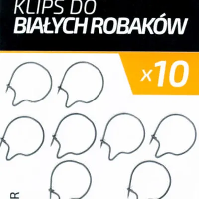Klips Undercarp Do białych robaków