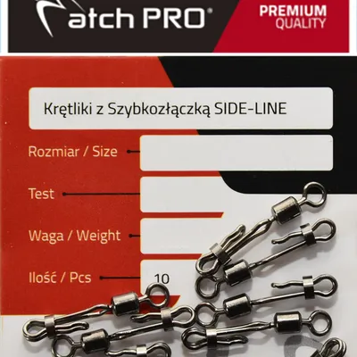 Krętlik,Szybkozłączka MatchPro Side Line