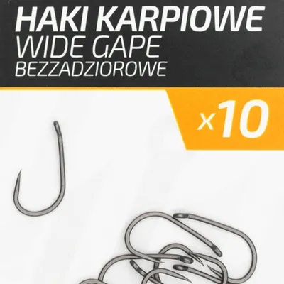 Teflonowe haki karpiowe Undercarp Wide Gape