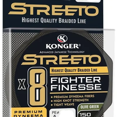 Plecionka Konger Streeto Fighter Finesse X8