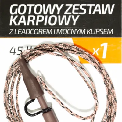 Leadcore z mocnym klipsem Undercarp