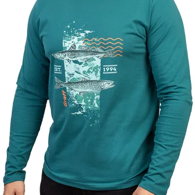 T-shirt z długim rękawem Graff 958-3/2-DL