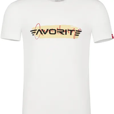 T-shirt Favorite Rubber Logo