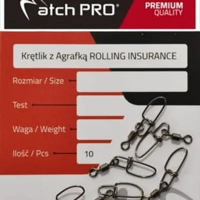 Agrafka z krętlikiem Mpro Rolling Insurance