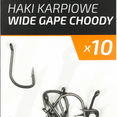 Teflonowe haki karpiowe Undercarp Wide Gape Choddy