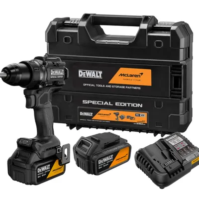 DCD81MP2T DEWALT Dewalt MCLAREN 18V XR Drill Driver - 2x 5Ah
