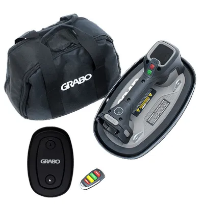 GRABO PRO Brushless Kompatybilny z Akumulatorami FLEX 18V Chwytak Próżniowy Uszczelka Rubber Seal , Pilot , Torba Transportowa – Wersja 0
