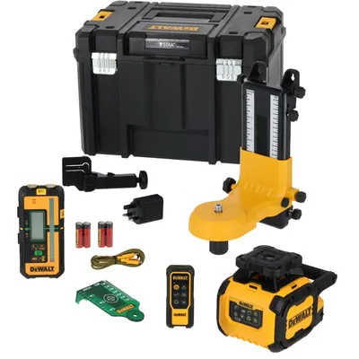 DCLE15221G DEWALT ZIELONY ROTACYJNY LASER LI-ION - USB