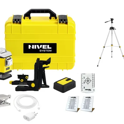 Nivel System CL5G LASER KRZYŻOWY ZIELONY 5x360 Zestaw ze statywem SJJ-M1 EX