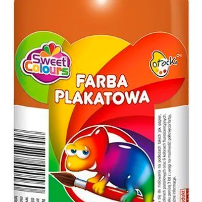 Farba Plakatowa 500ml Cielista Sweet Colours / Otocki