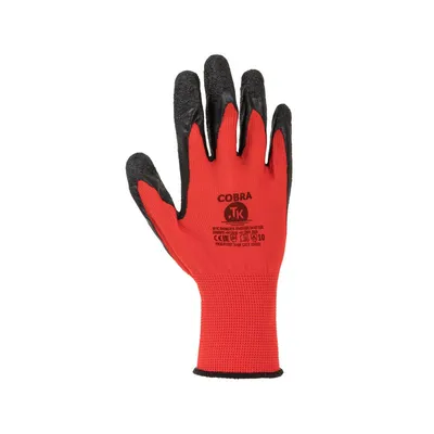 Rękawice Cobra TK Montażowe Rozm. 10 Czerwone /TK Gloves