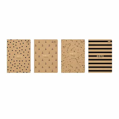 Zeszyt A5 32k 70g Kratka Kraft ECO / Interdruk
