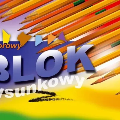 Blok Rysunkowy A4 Kolor Kreska