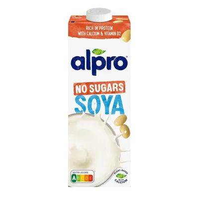 Napój Roślinny Alpro Sojowy Niesłodzony 1L