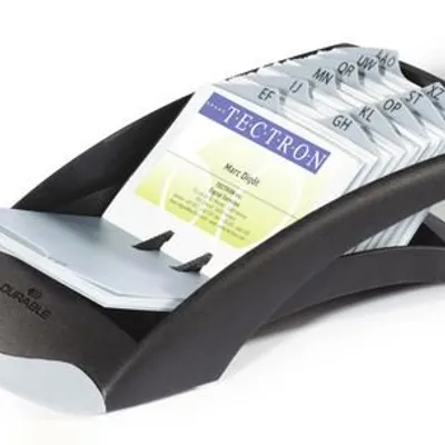 Stojak na 200 Wizytówek Visifix Desk Czarny /Durable 241301