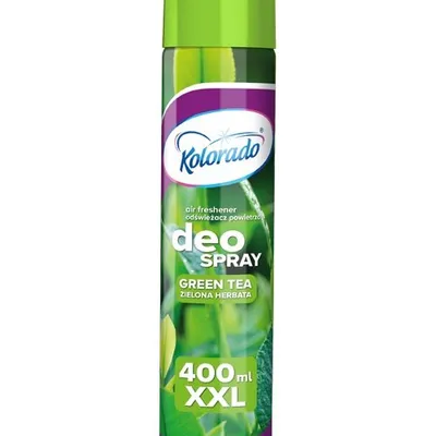 Odświeżacz Powietrza Deo Spray 400ml Zielona Herbata/Kolorado