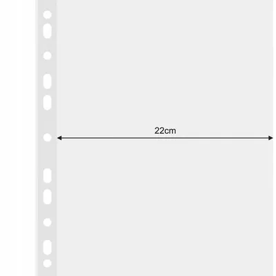 Koszulki Na Dokumenty Poszerzane (22cm) Q-Connect PP A4 Krystal 90 mikr. 50Szt.