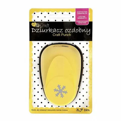 Dziurkacz Ozdobny 3.7cm [JCDZ-115-059] Śnieżynka /DpCraft