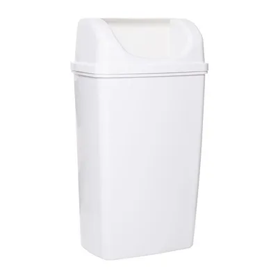 Kosz Naścienny na Ręczniki Papierowe 50L Plastik Biały /Faneco