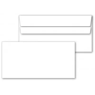 Koperty DL SK Białe (110x220mm) A'1000
