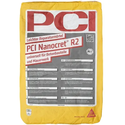 PCI Nanocret R2 20 kg – lekka cementowa zaprawa naprawcza do betonu i żelbetu
