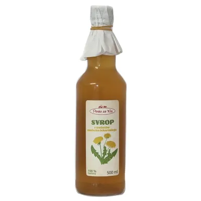 Syrop z kwiatów mniszka lekarskiego 500ml