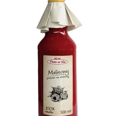 Mus malinowy bez cukru 500 ml