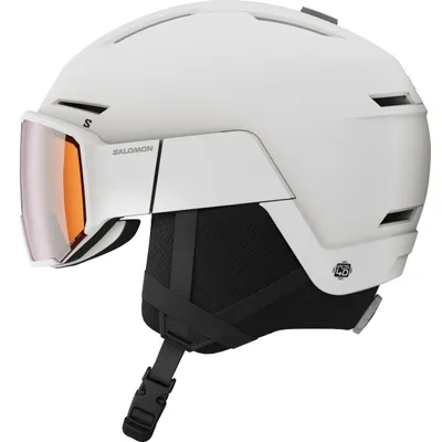 Kask z przyłbicą szybą Salomon Osmo White 2026