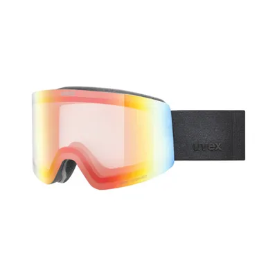 Gogle Uvex Provoqe V Black Matt Mirror Rainbow 2026